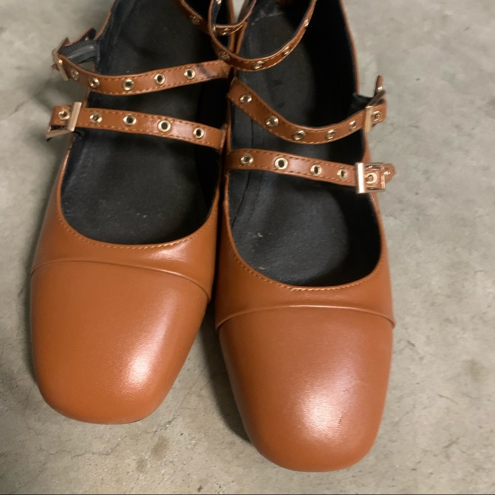 Vintage Miu Miu look ballet shoe; size 6.5